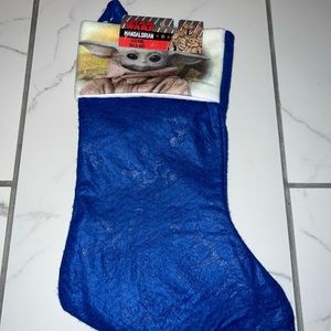 star wars the mandalorian baby yoda stocking new